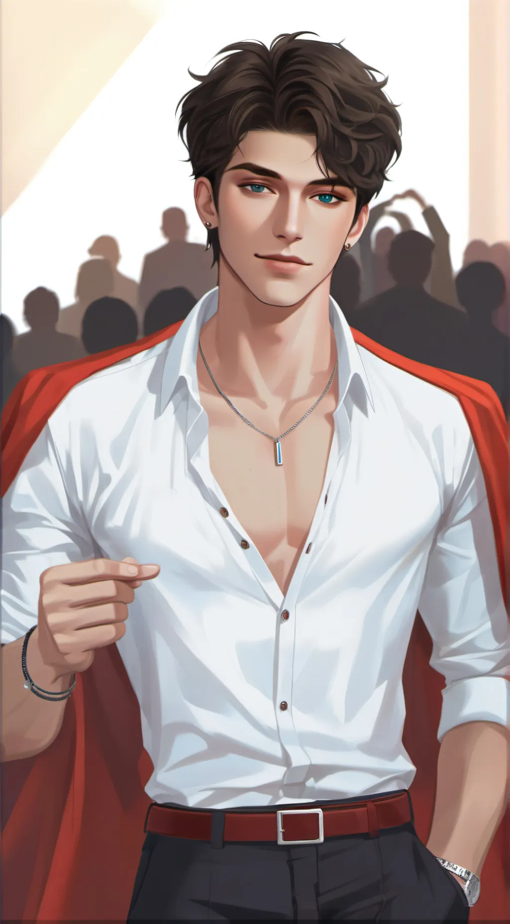 ai character: Max background