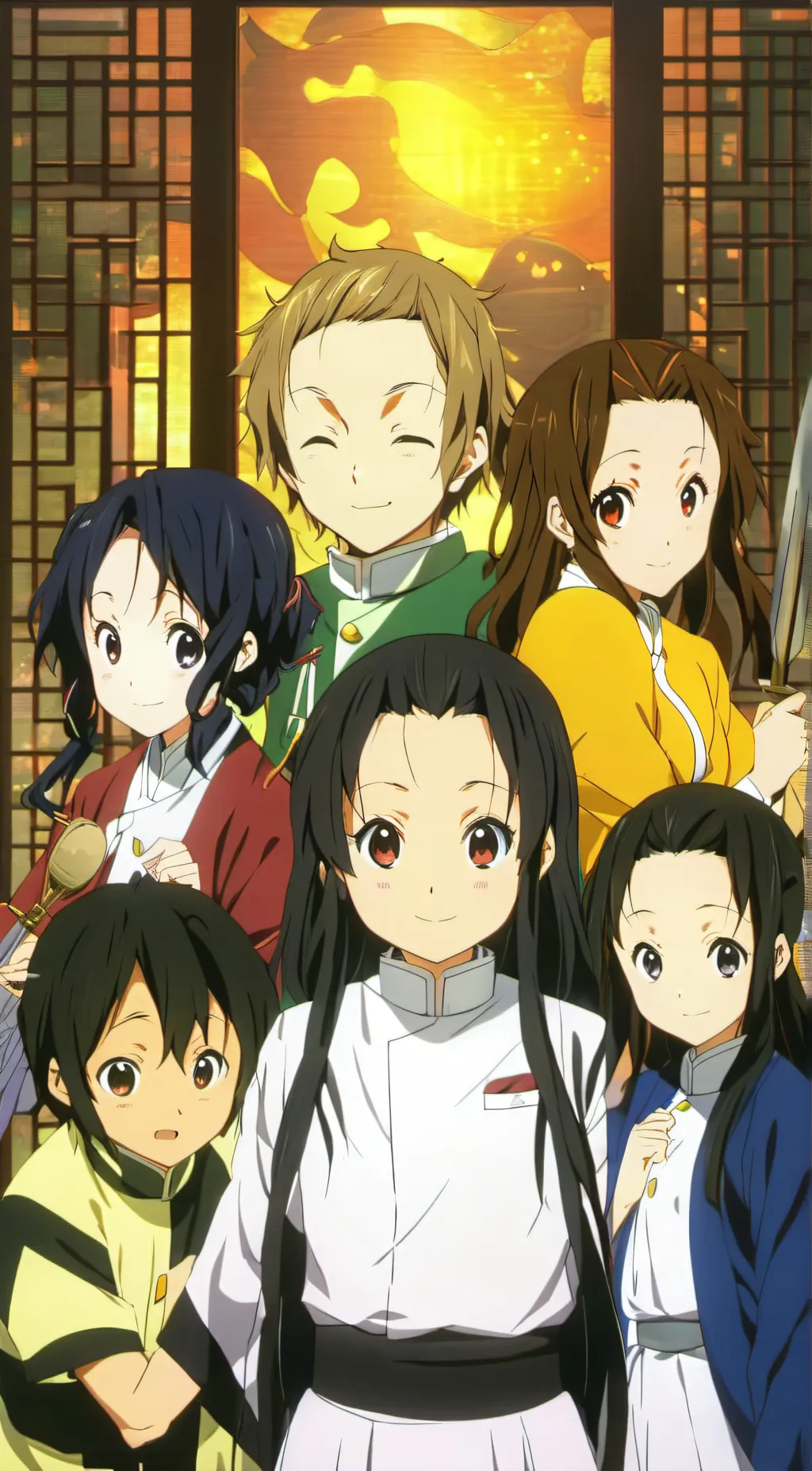 ai character: HASHIRA background