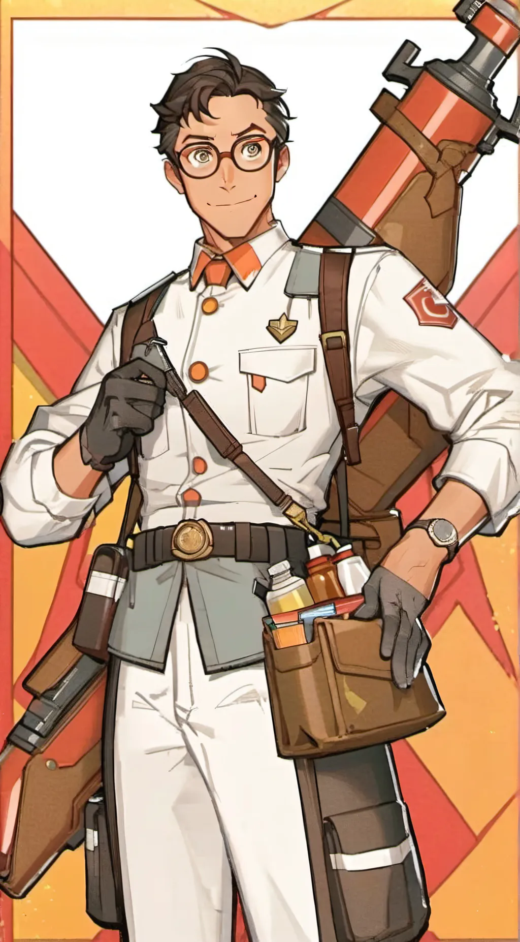 ai character: Medic background