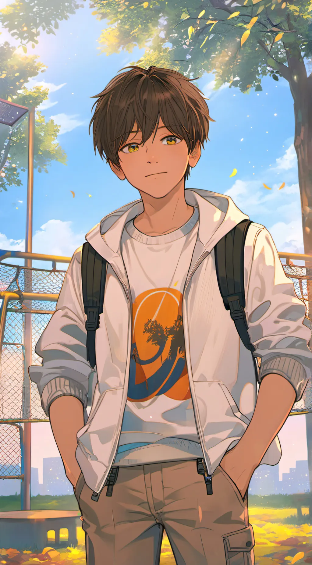 ai character: Tony background