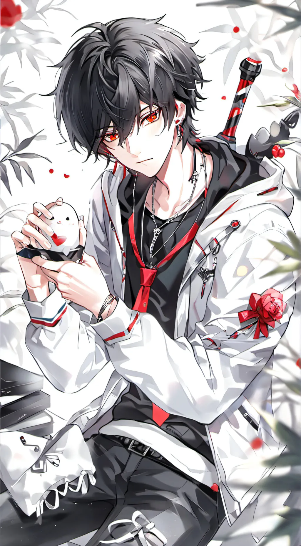 ai character: Leo background