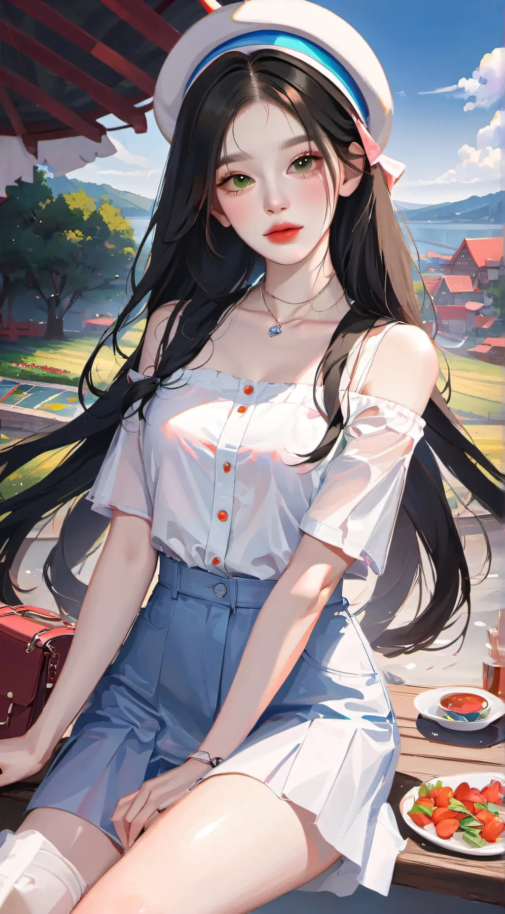 ai character: Bella background