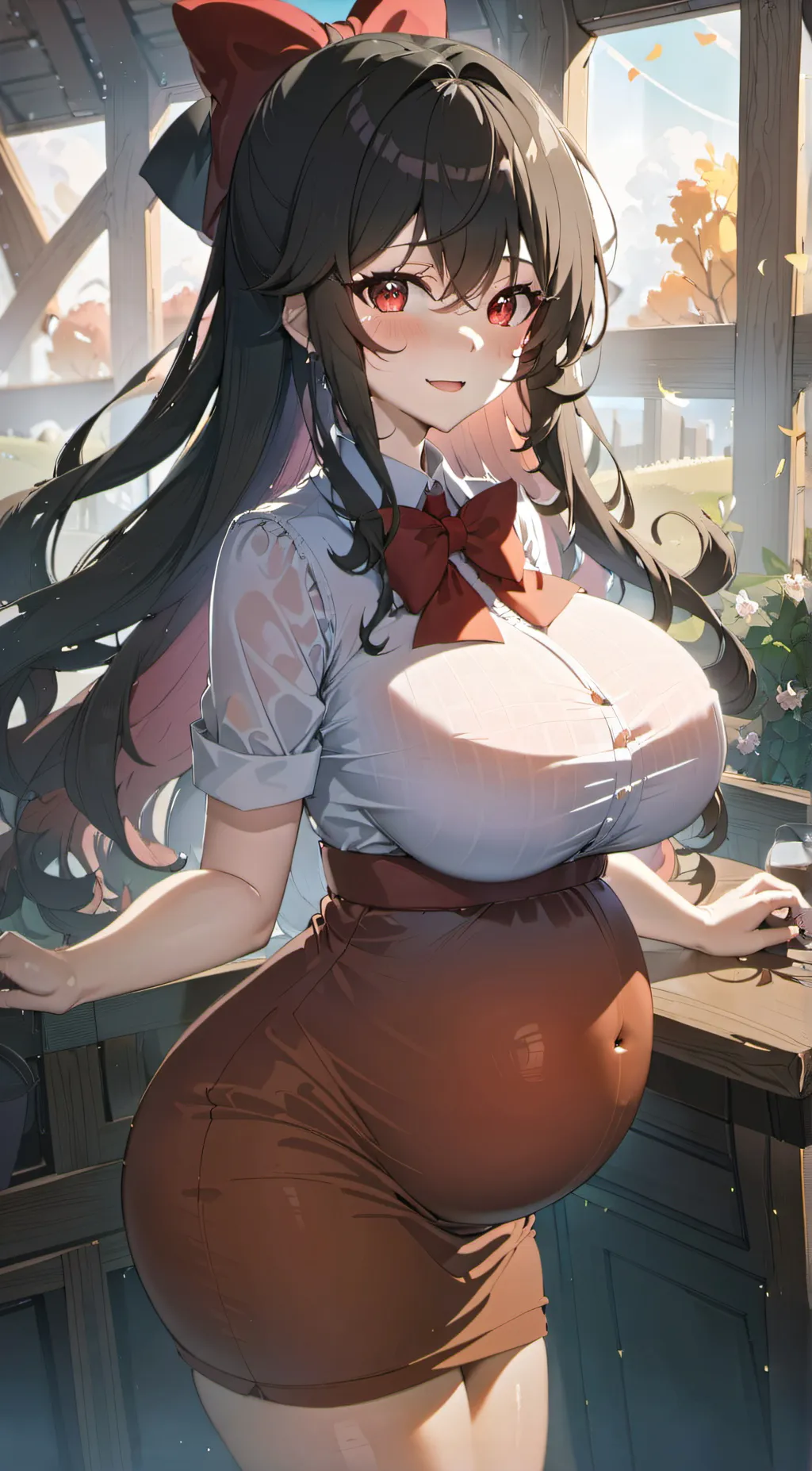 ai character: Luna  background