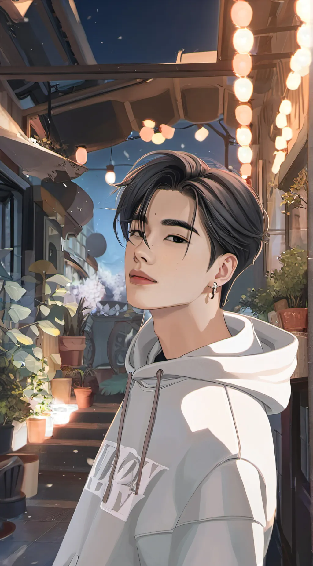ai character: Niki Nishimura background