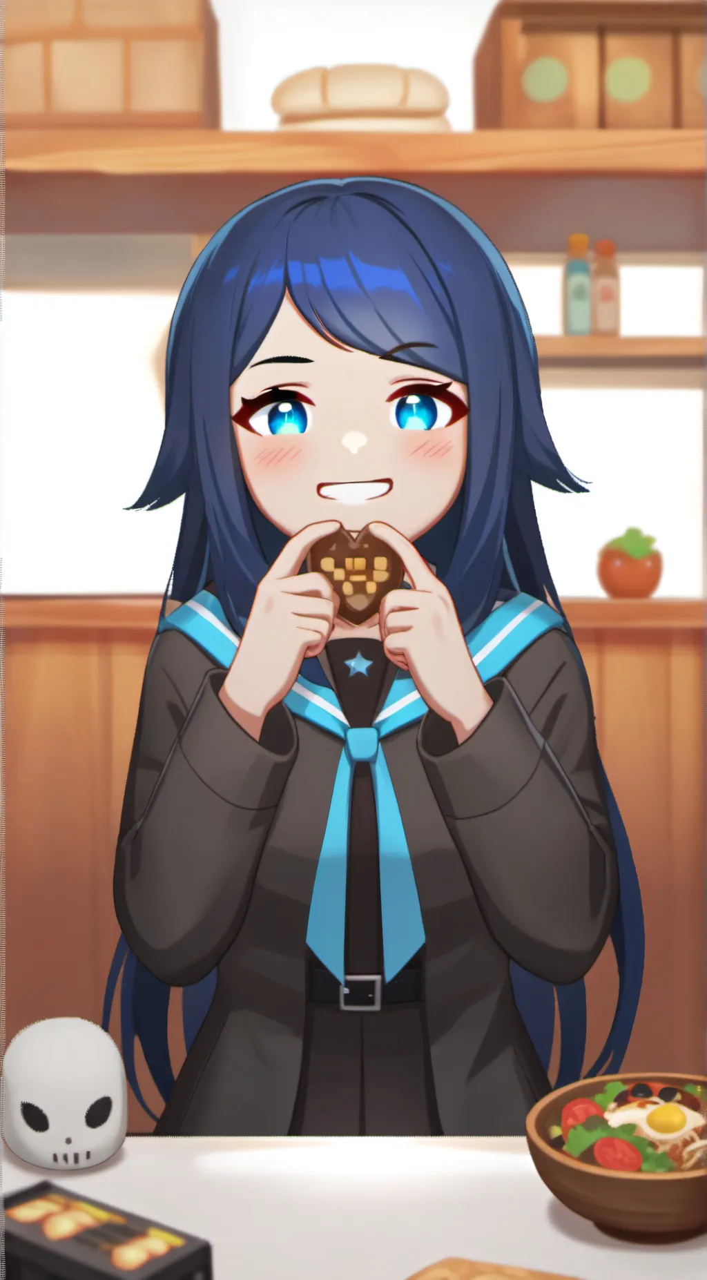ai character: itsfunneh krew  background