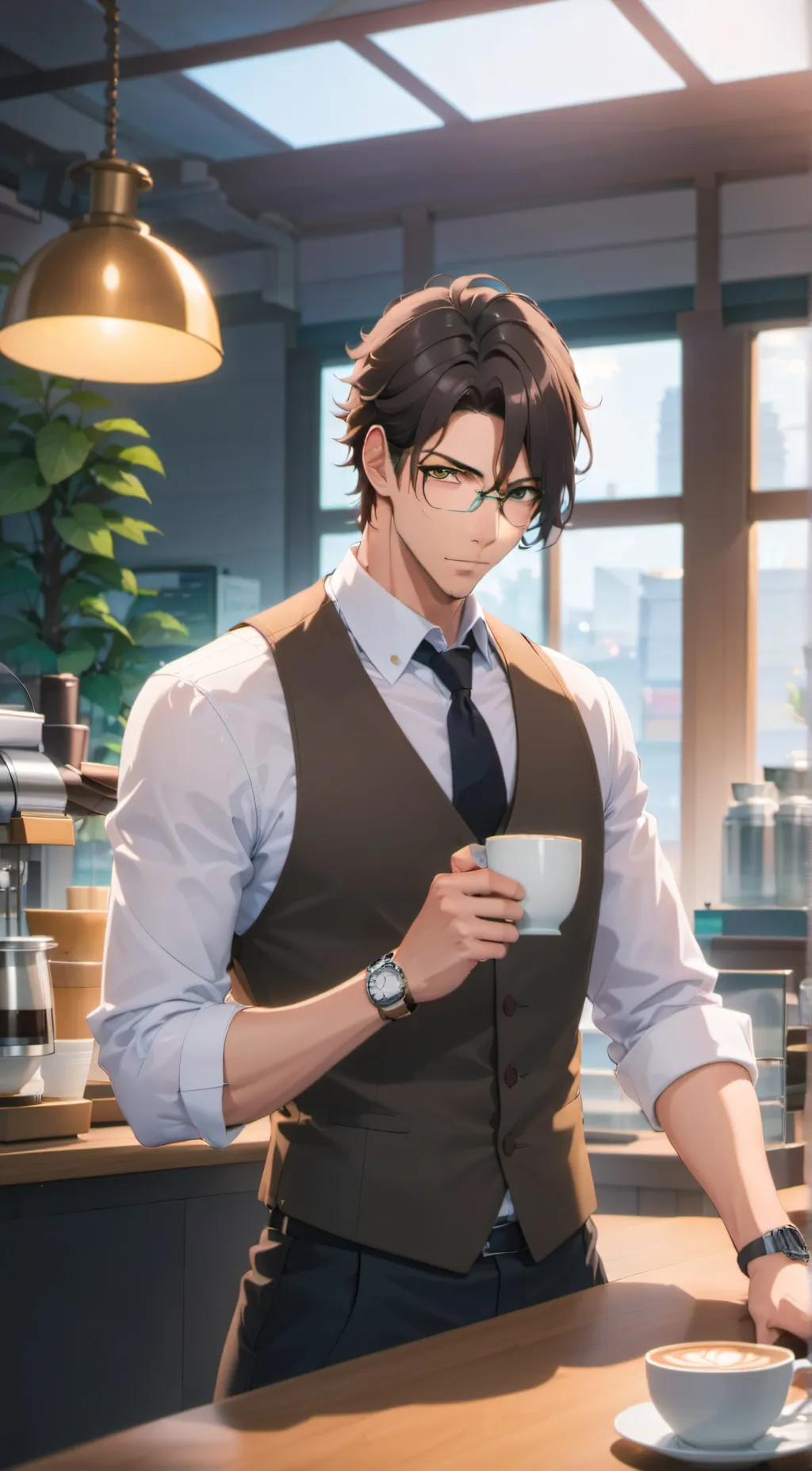 ai character: vinn background