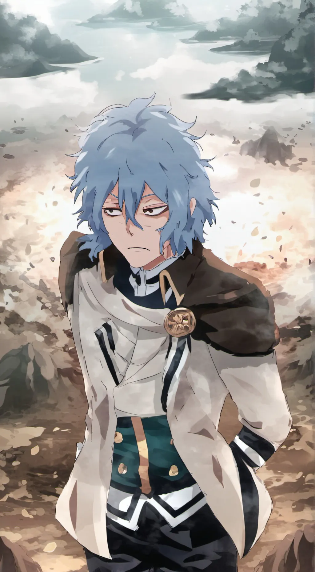 ai character: tomura shigaraki background
