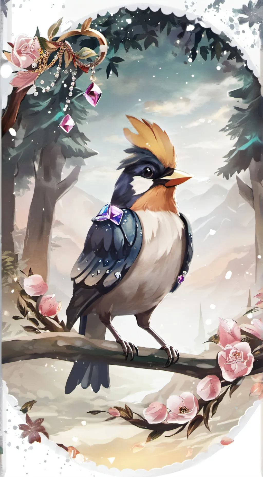 ai character: ~Moonlight~ background