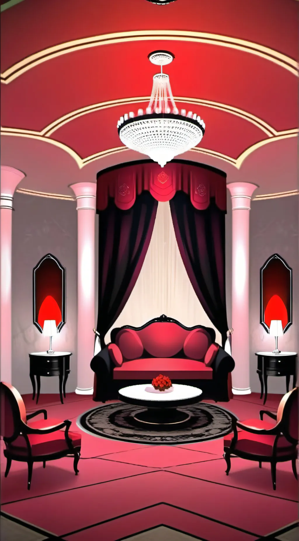 ai character: hazbin hotel background