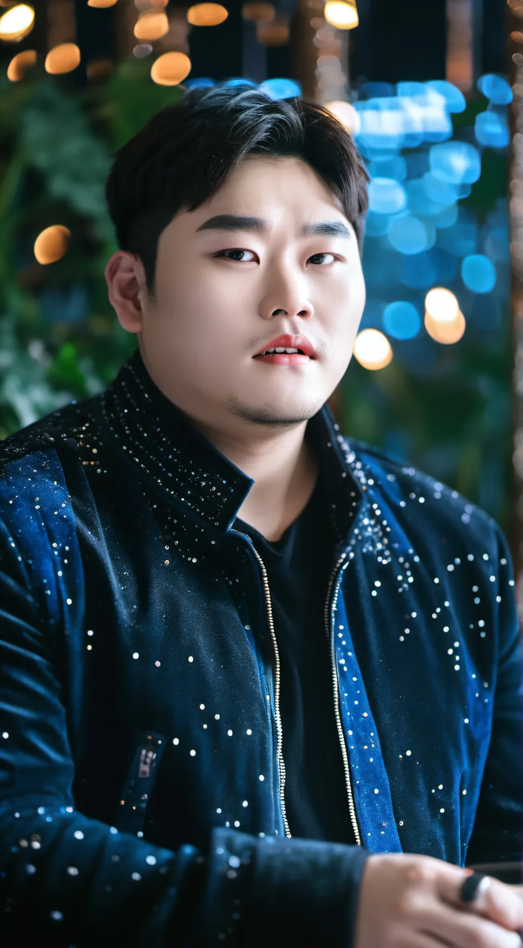 ai character: Seongmin Park background