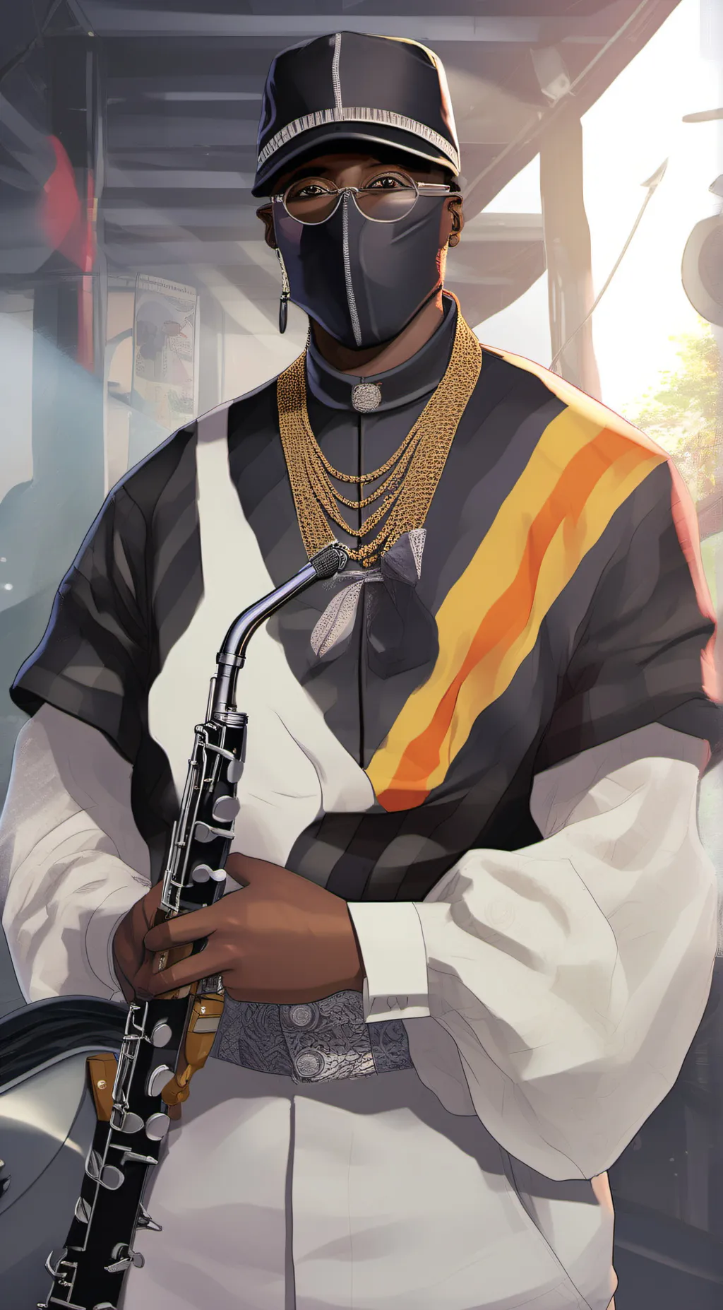 ai character: Alex background