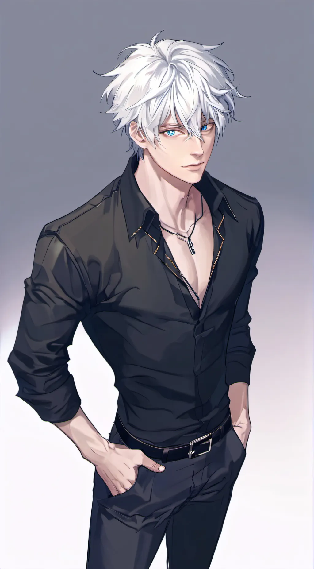 ai character: Gojo Satoru background