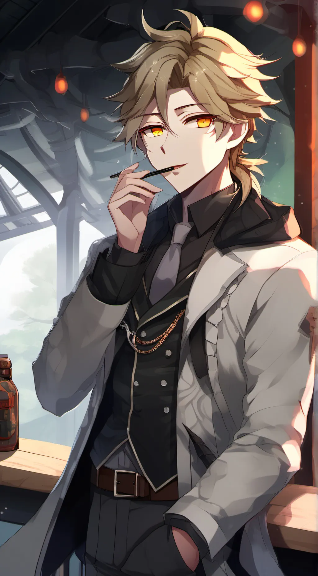 ai character: Hawks  (Keigo) background