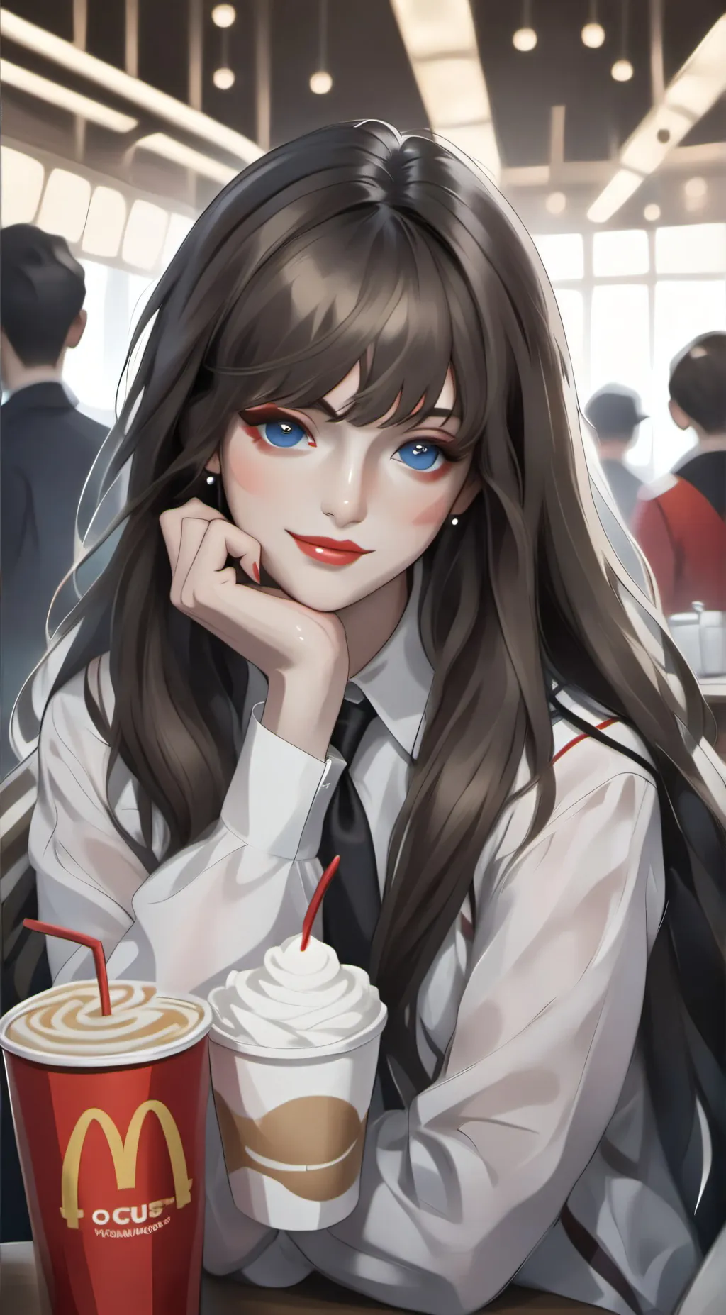 ai character: Emily  background