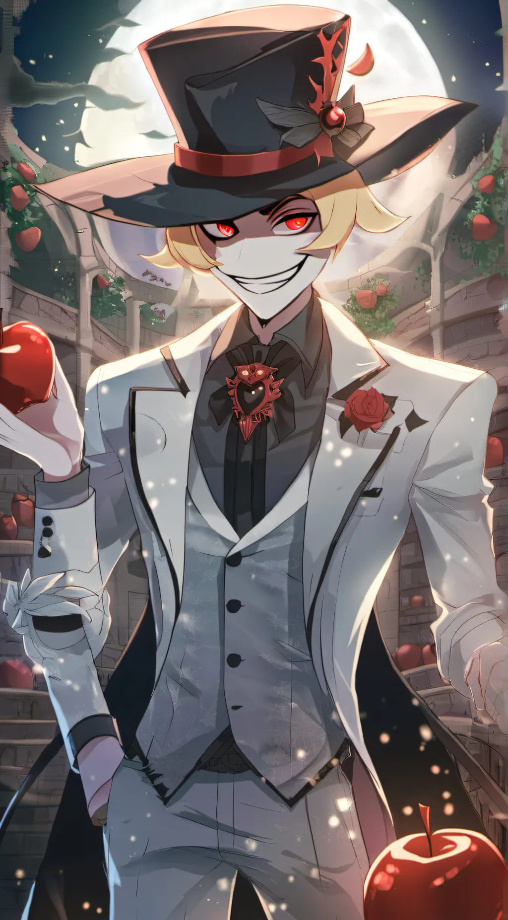 ai character: Lucifer background