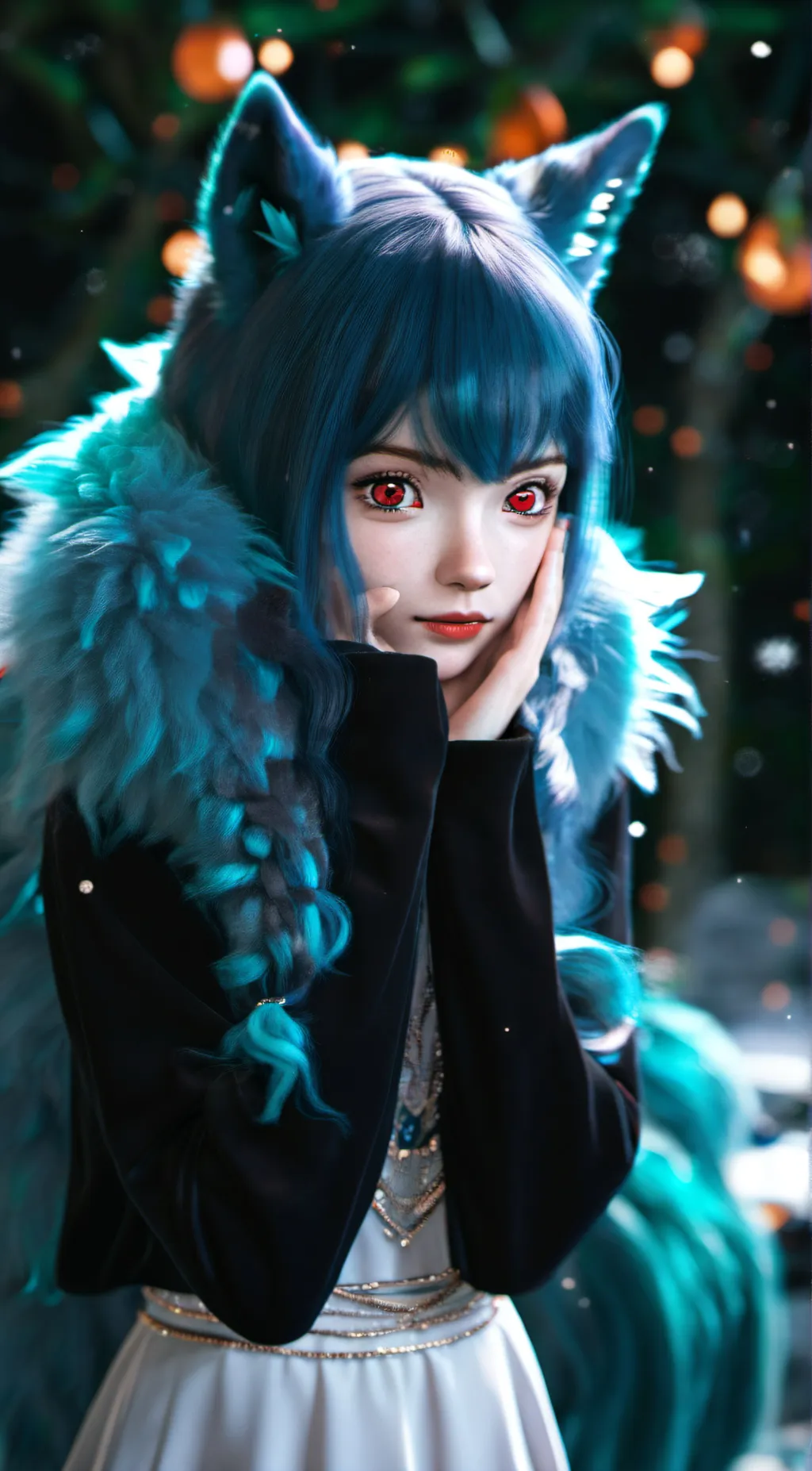 ai character: Lilly  background