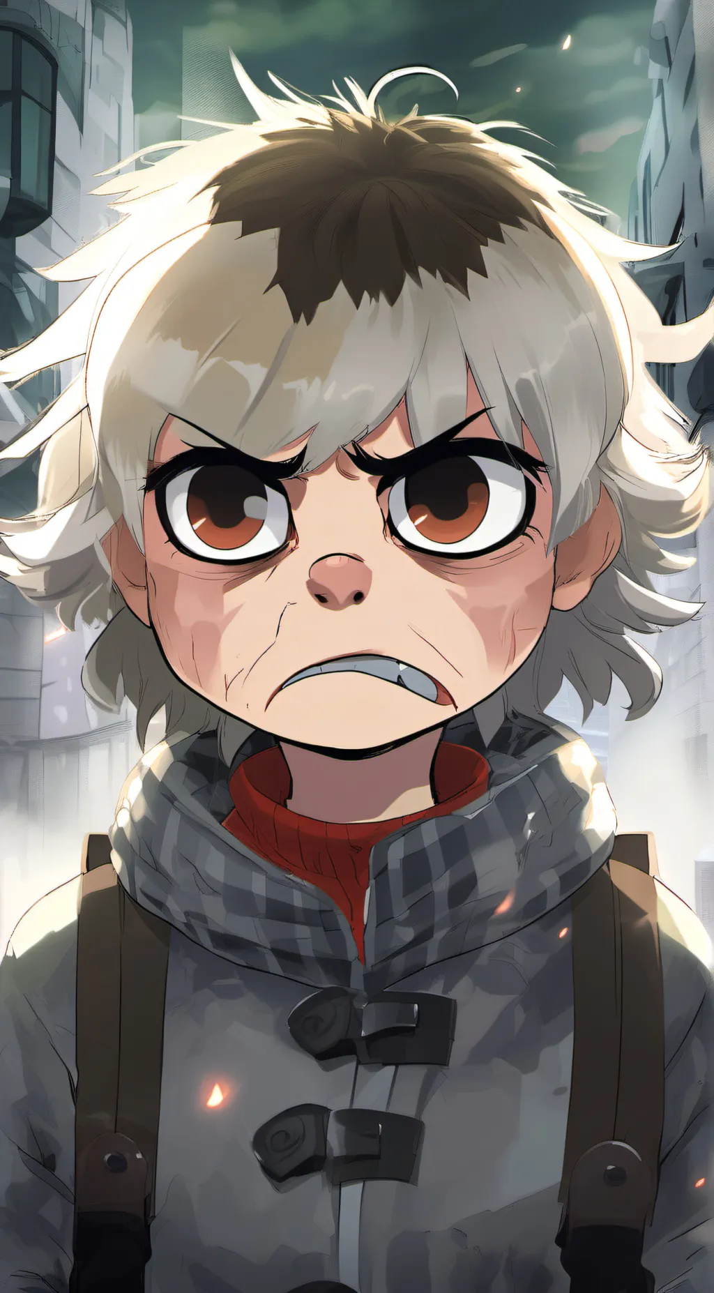 ai character: Anime Karen background