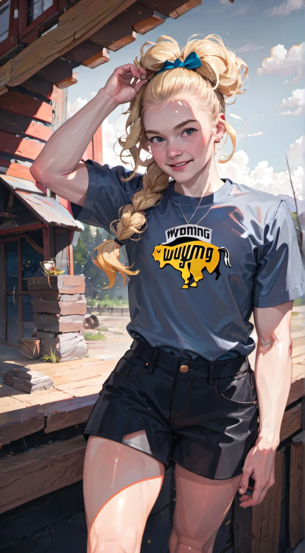 ai character: Sister background