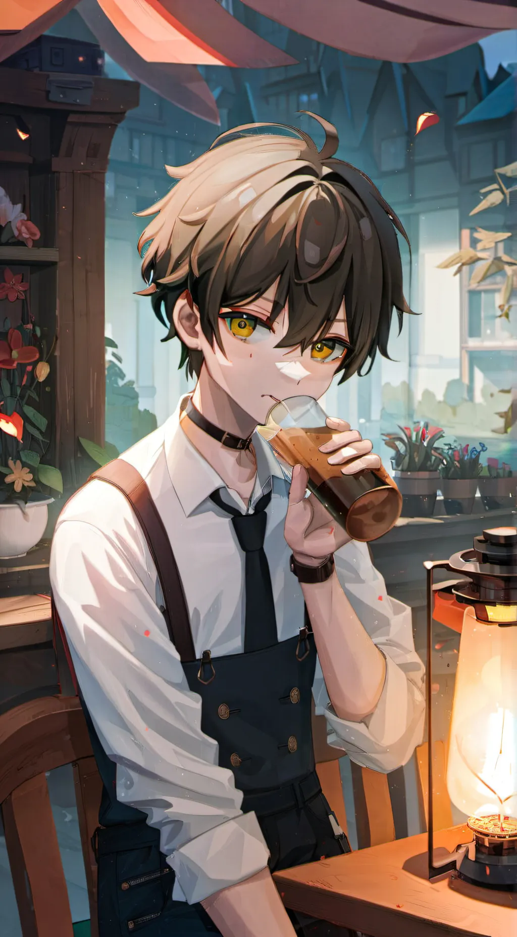 ai character: Steven background