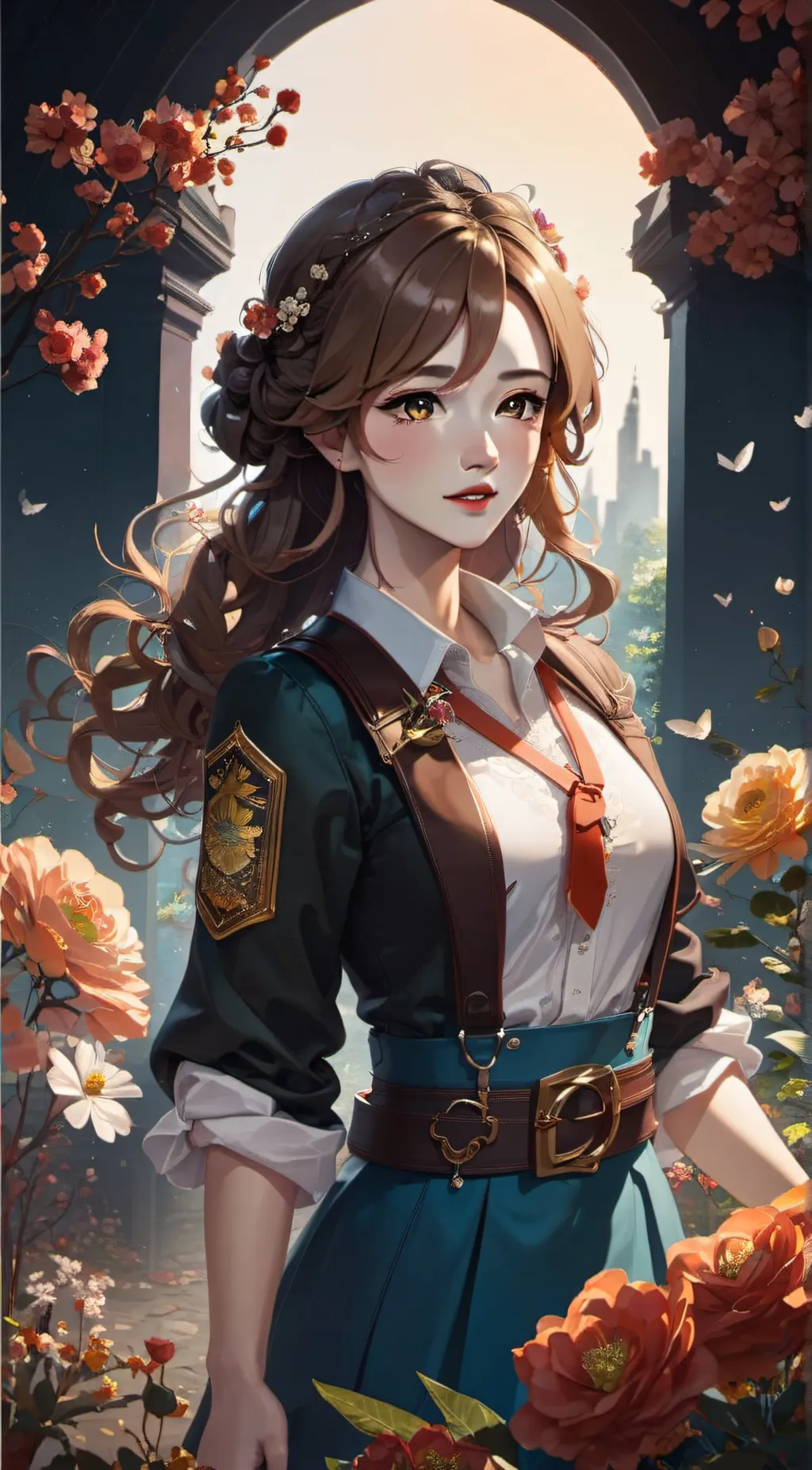 ai character: Ivy background