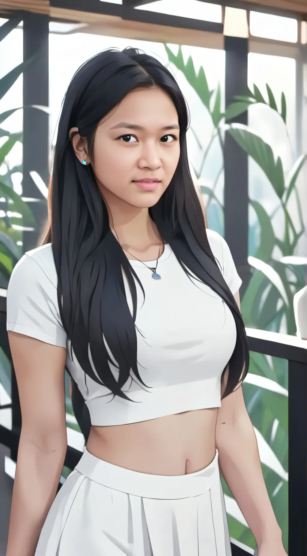 ai character: Audrey background