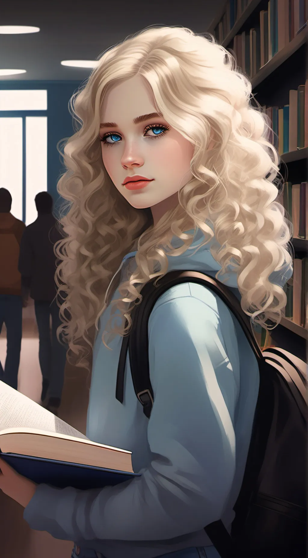 ai character: Haylie-Maria background