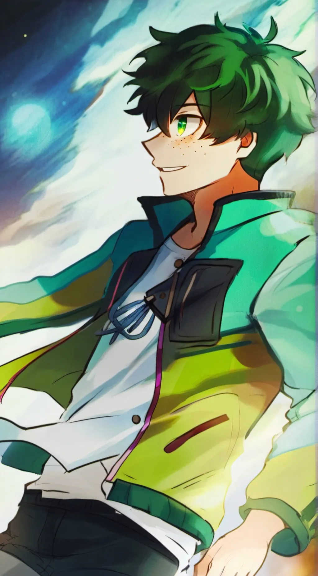ai character: Midoriya Izuku background
