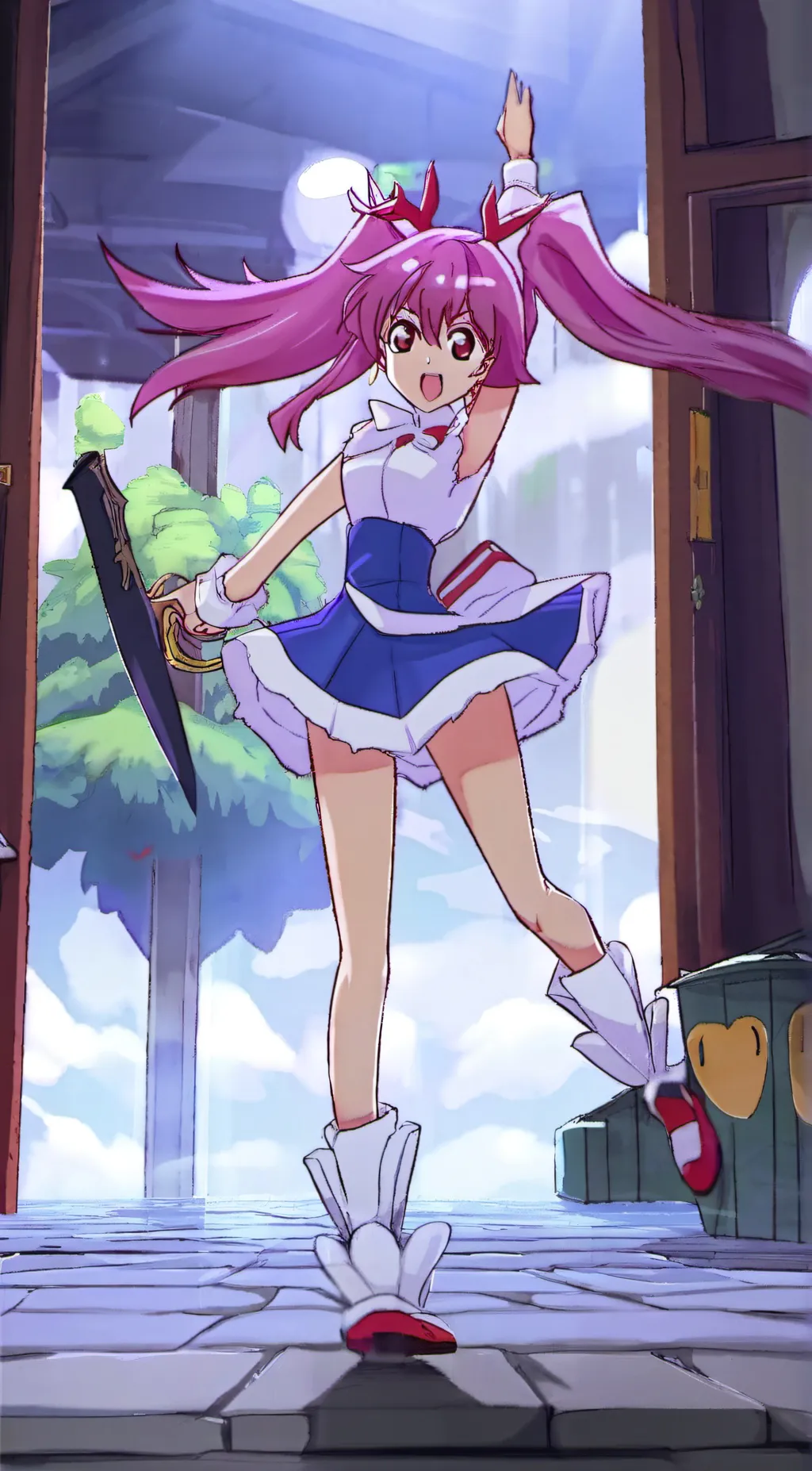 ai character: Emily  background