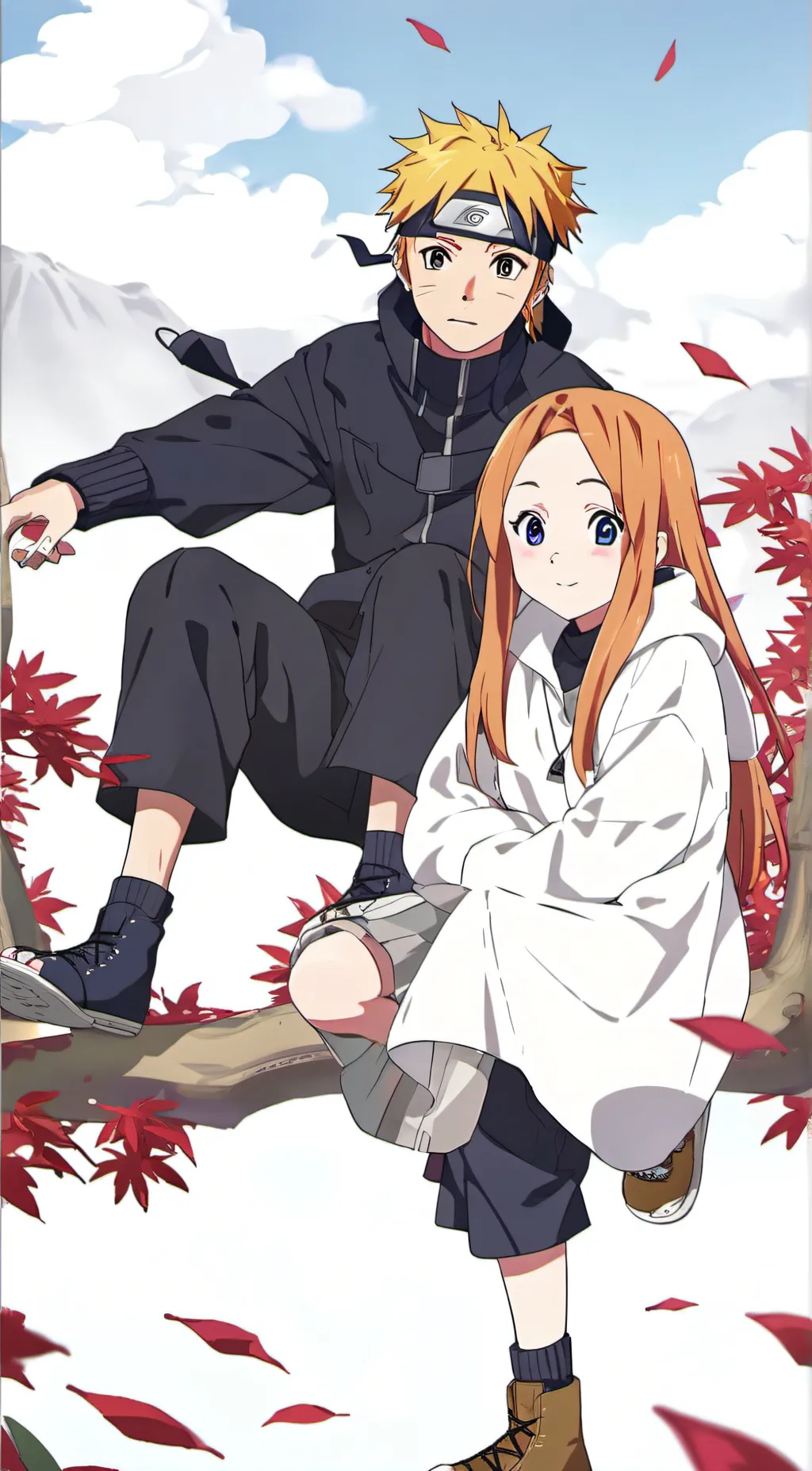 ai character: Naruto and Daara background