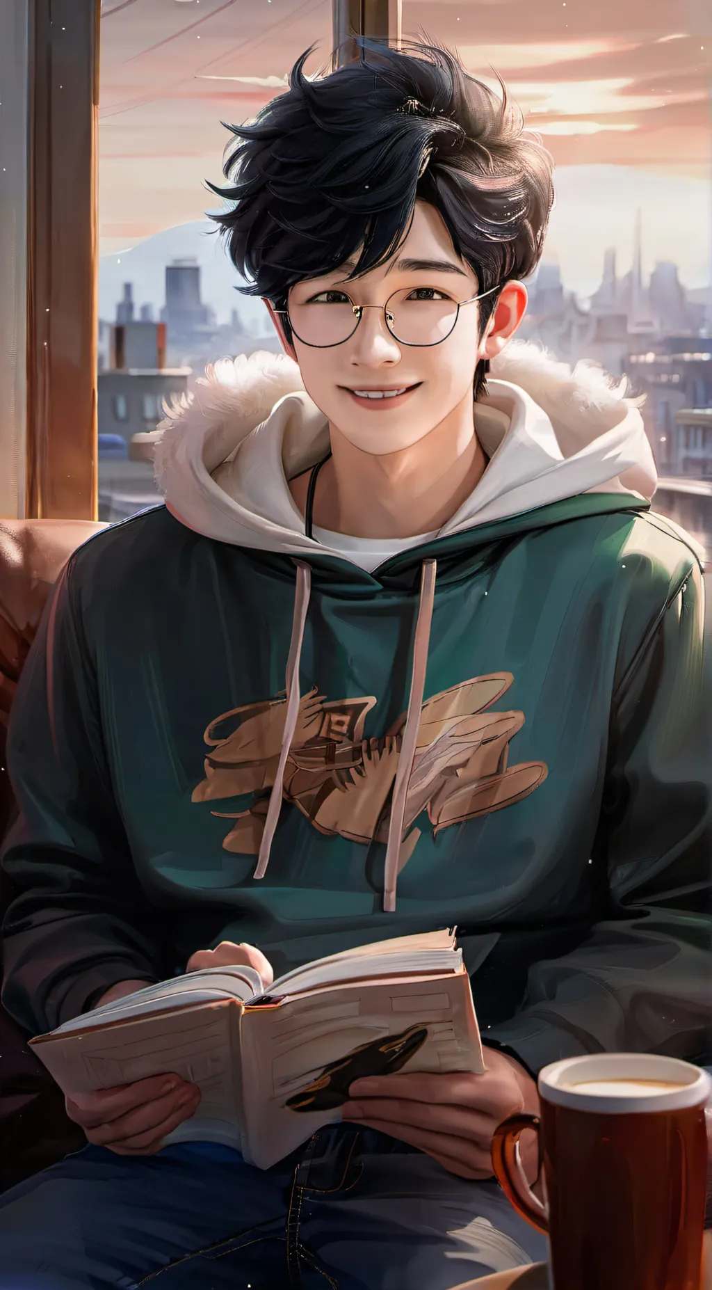 ai character: Corey background