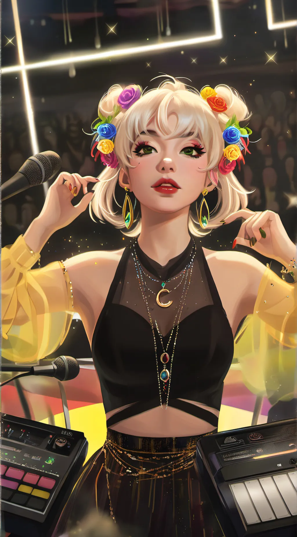 ai character: Zara Nova background