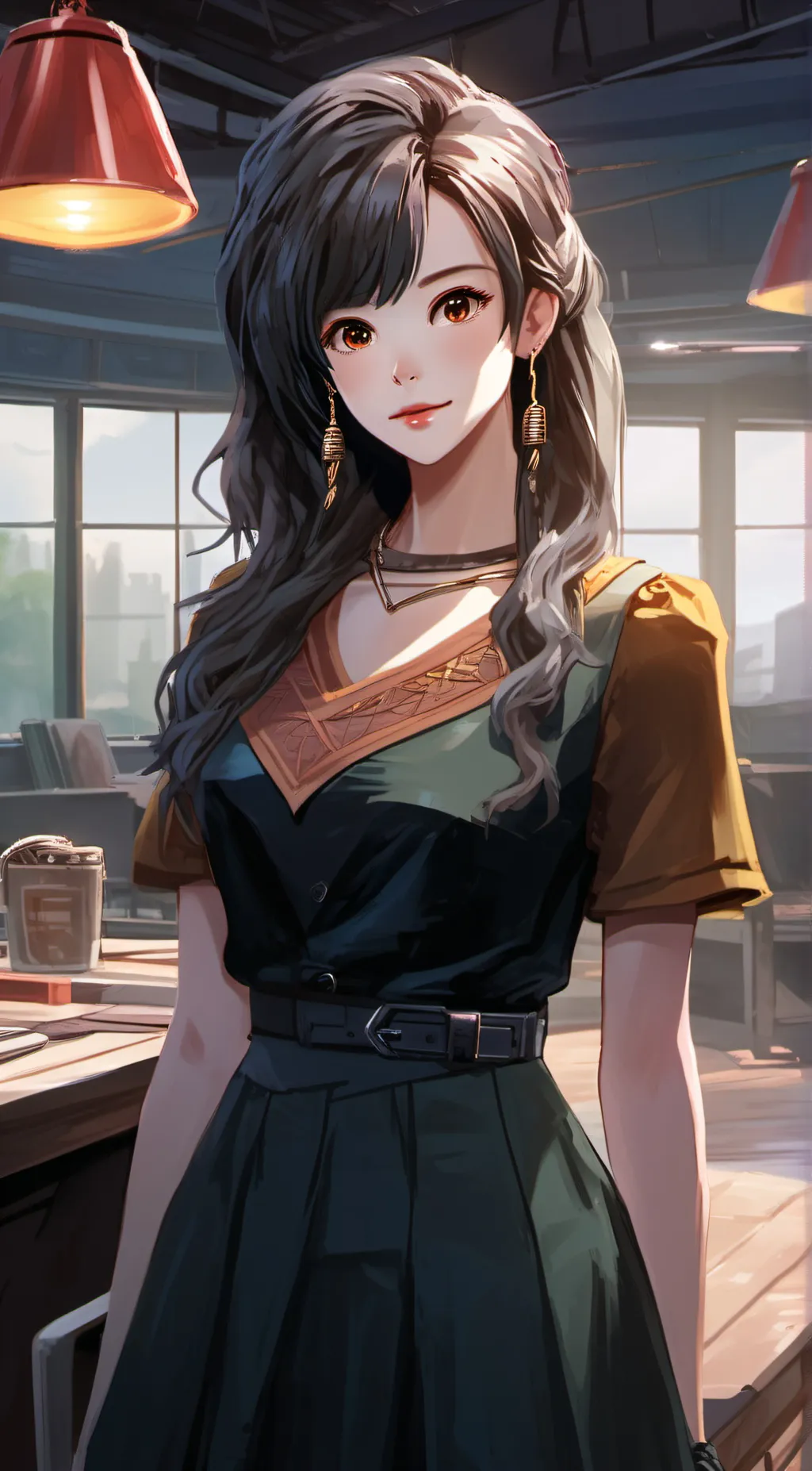 ai character: lisa background