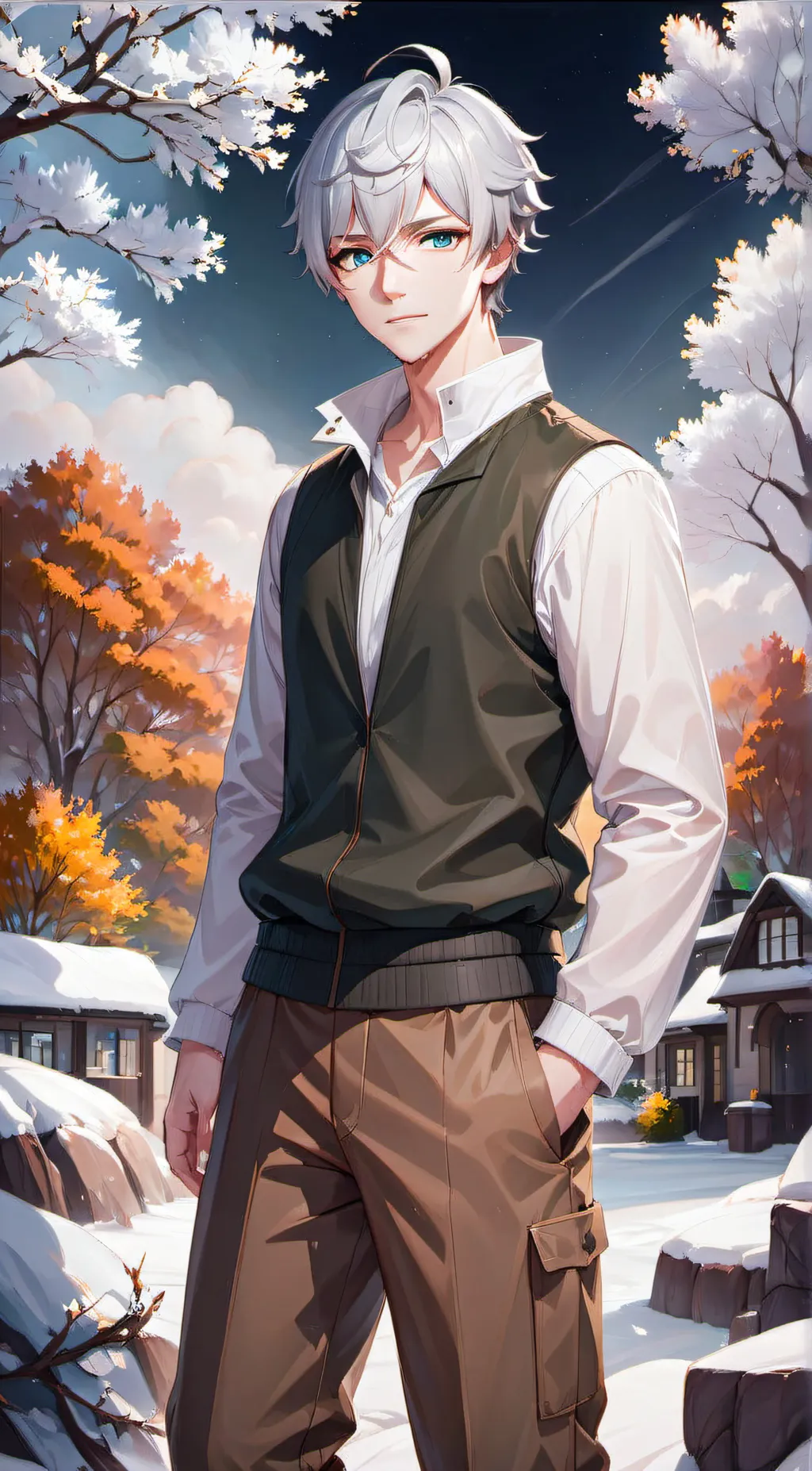 ai character: Marcus background