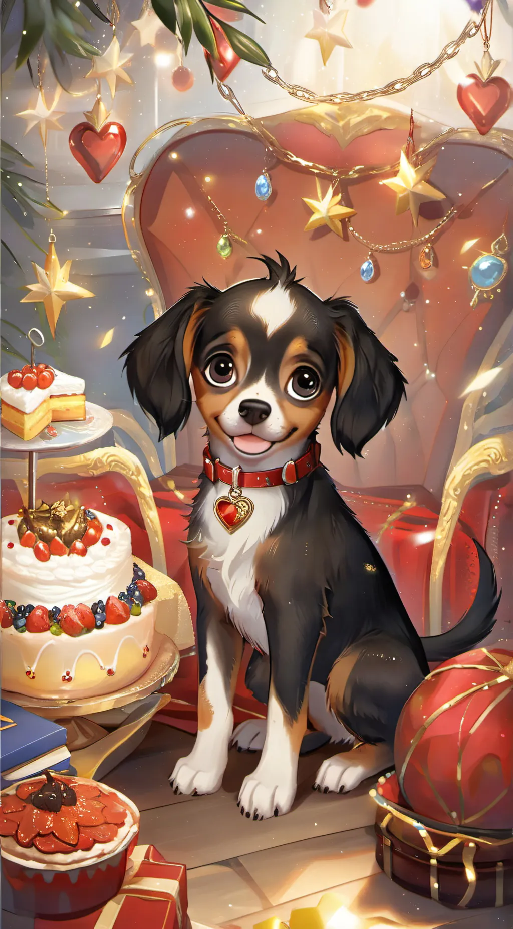 ai character: Spot background