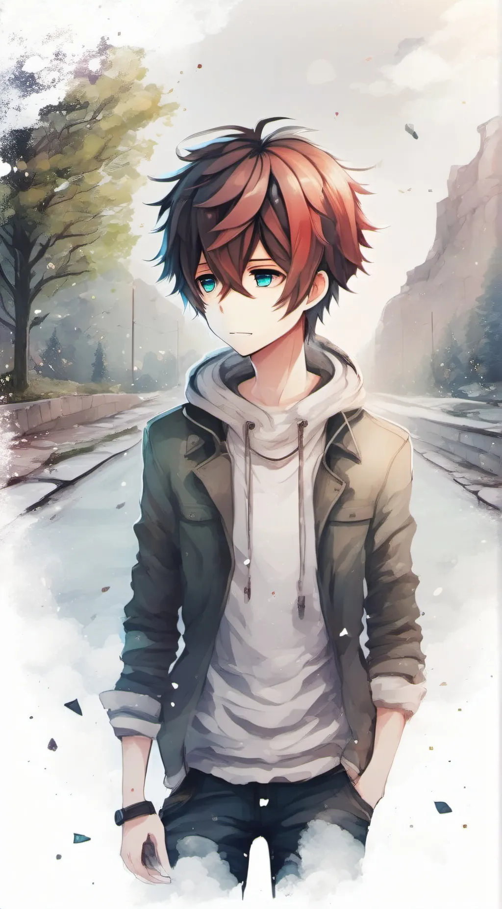ai character: Ash background
