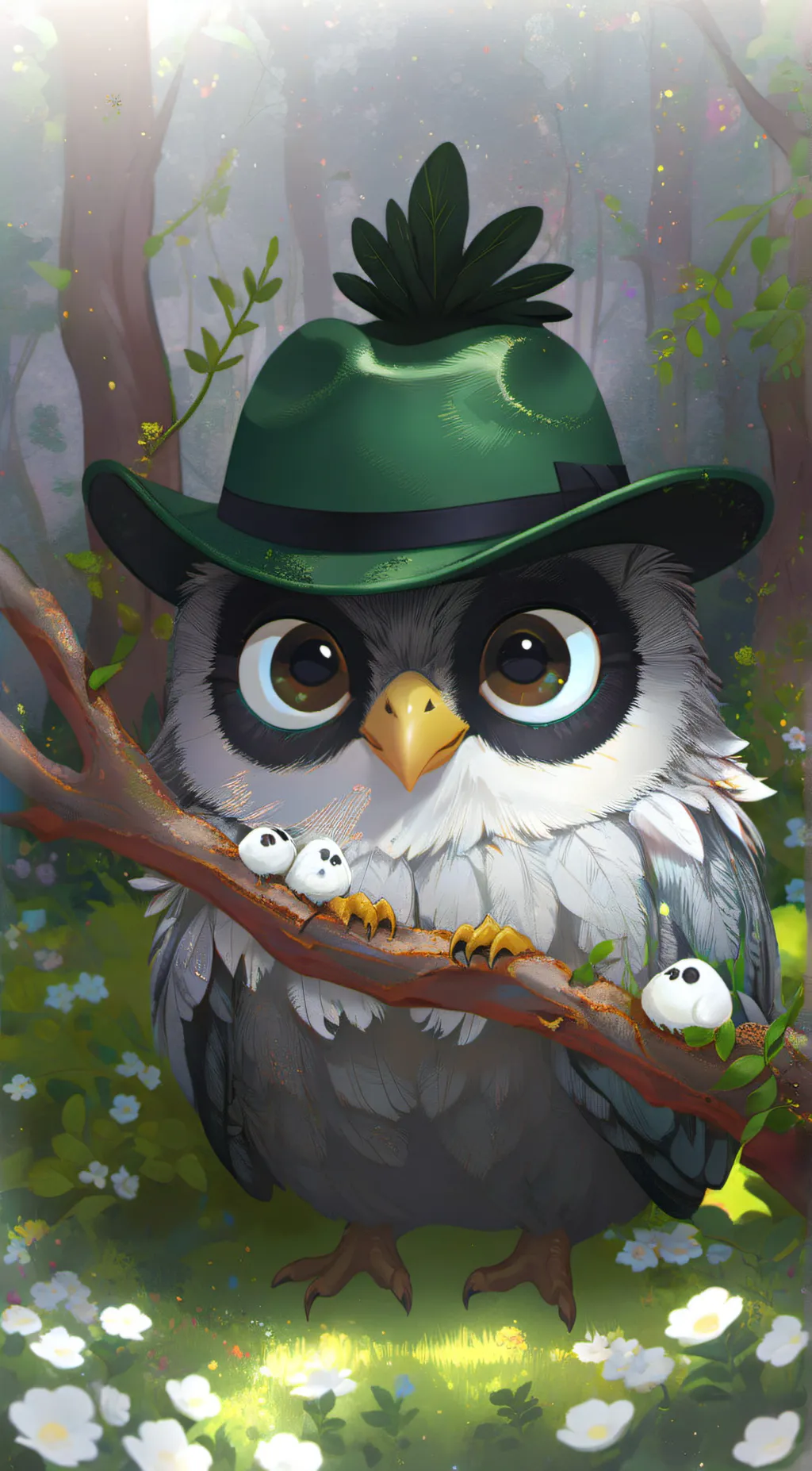 ai character: Duolingo background