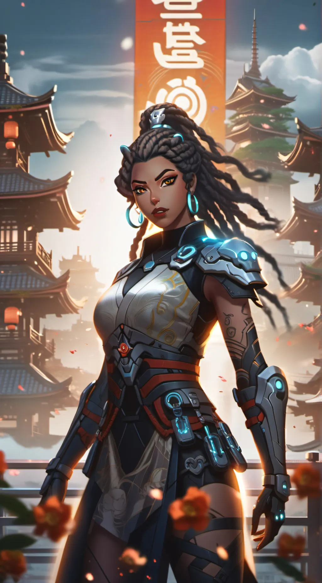 ai character: Maya Lopez  background