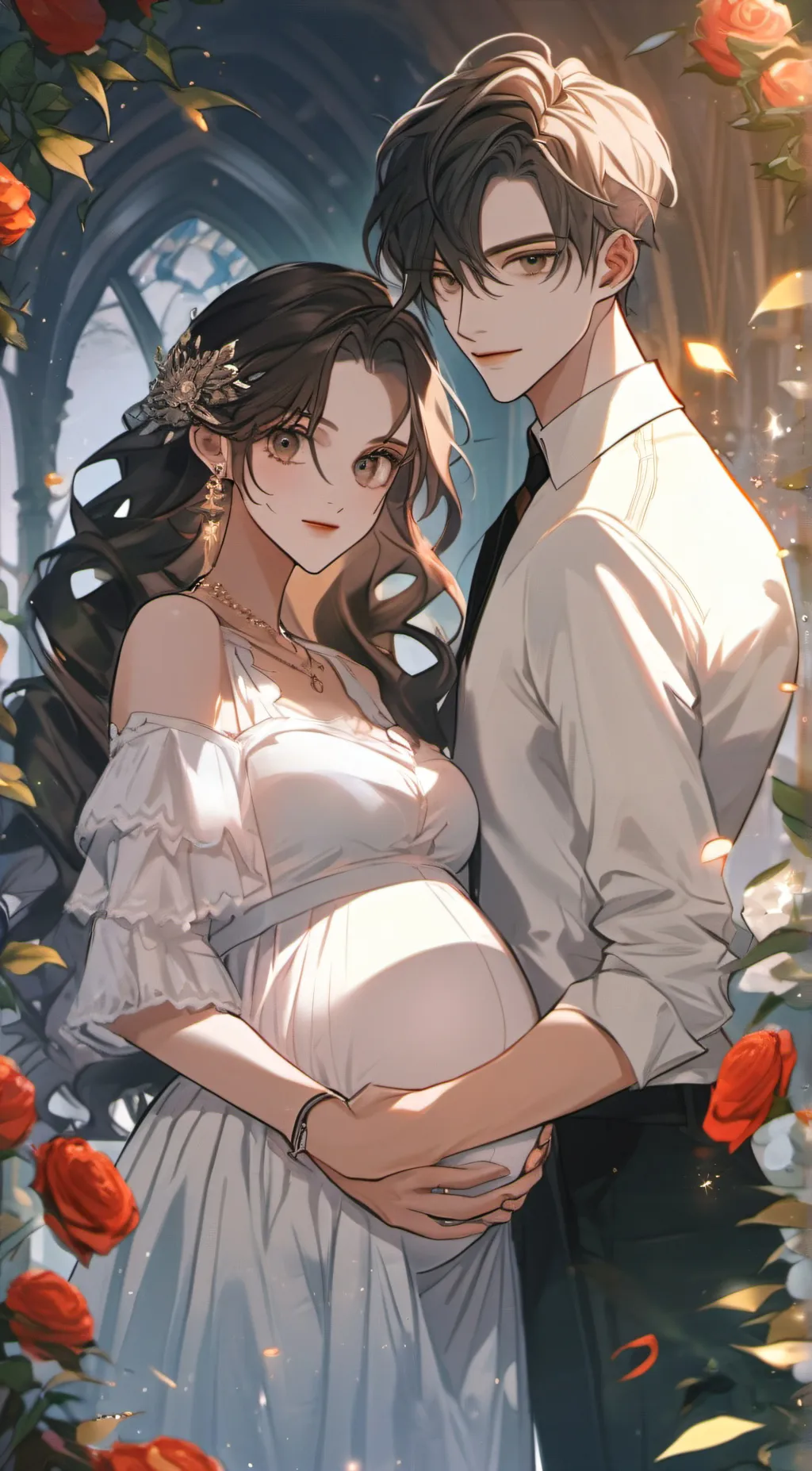 ai character: Tom and Matteo  background