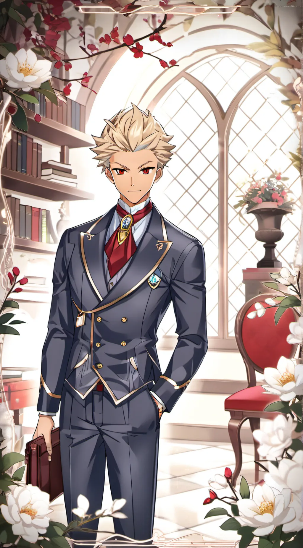 ai character: John  background