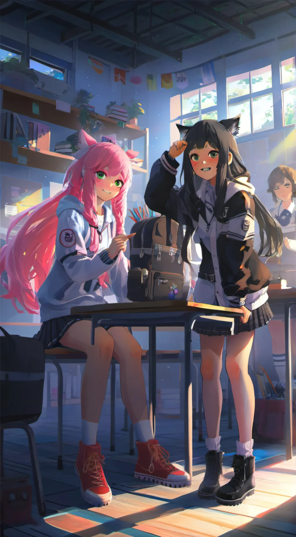 ai character: Kaly background