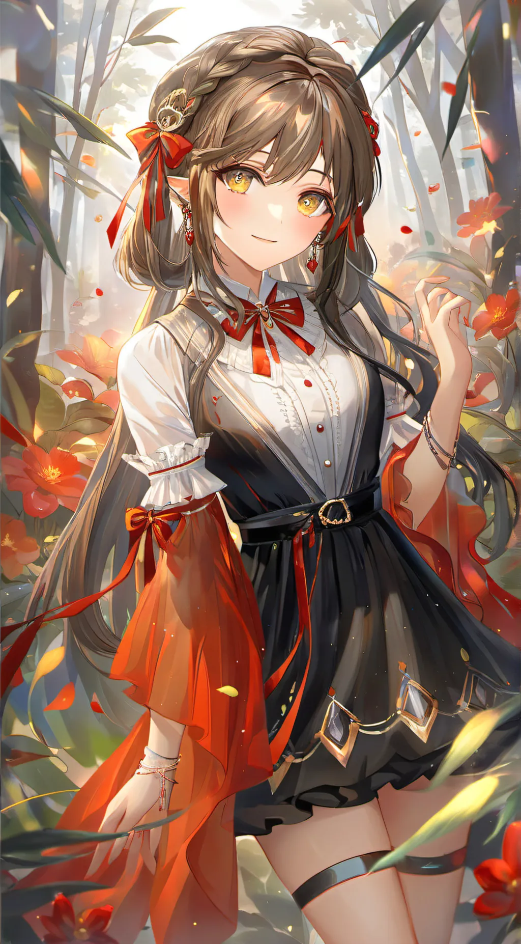 ai character: layla Girlfriend  background