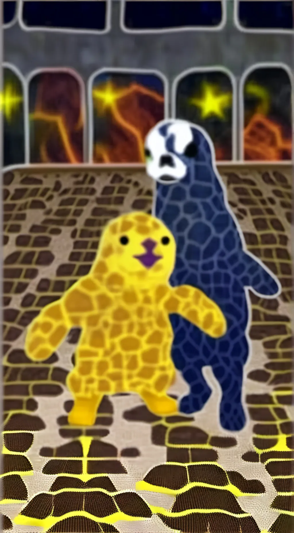 ai character: nugget background