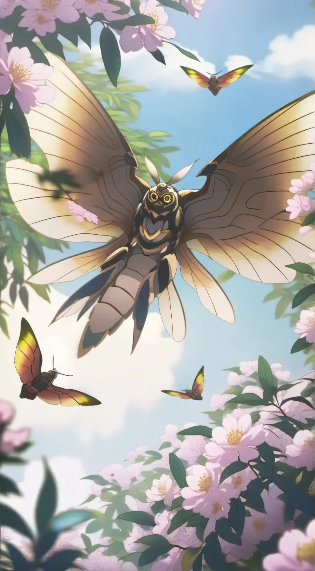 ai character: Mothra background