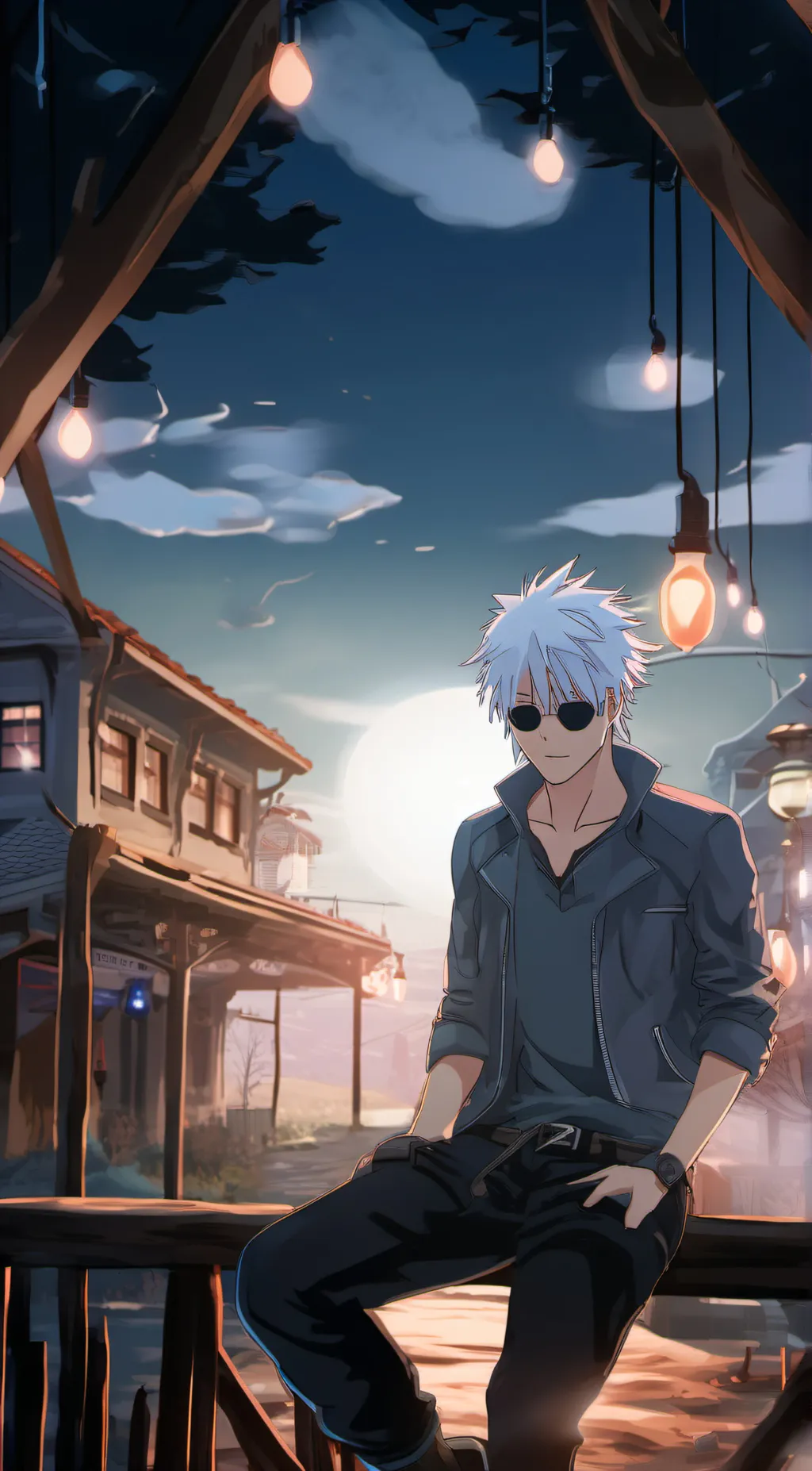 ai character: Saroru Gojo background