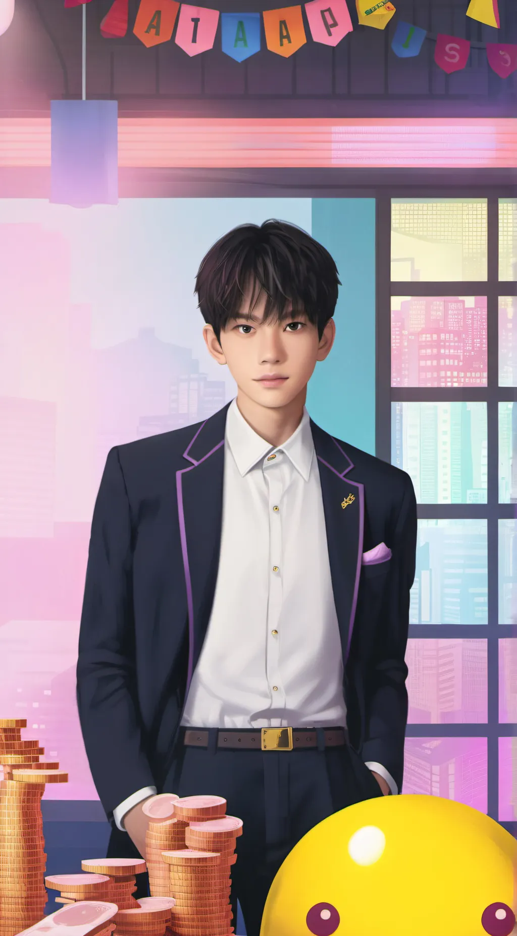 ai character: Zack background