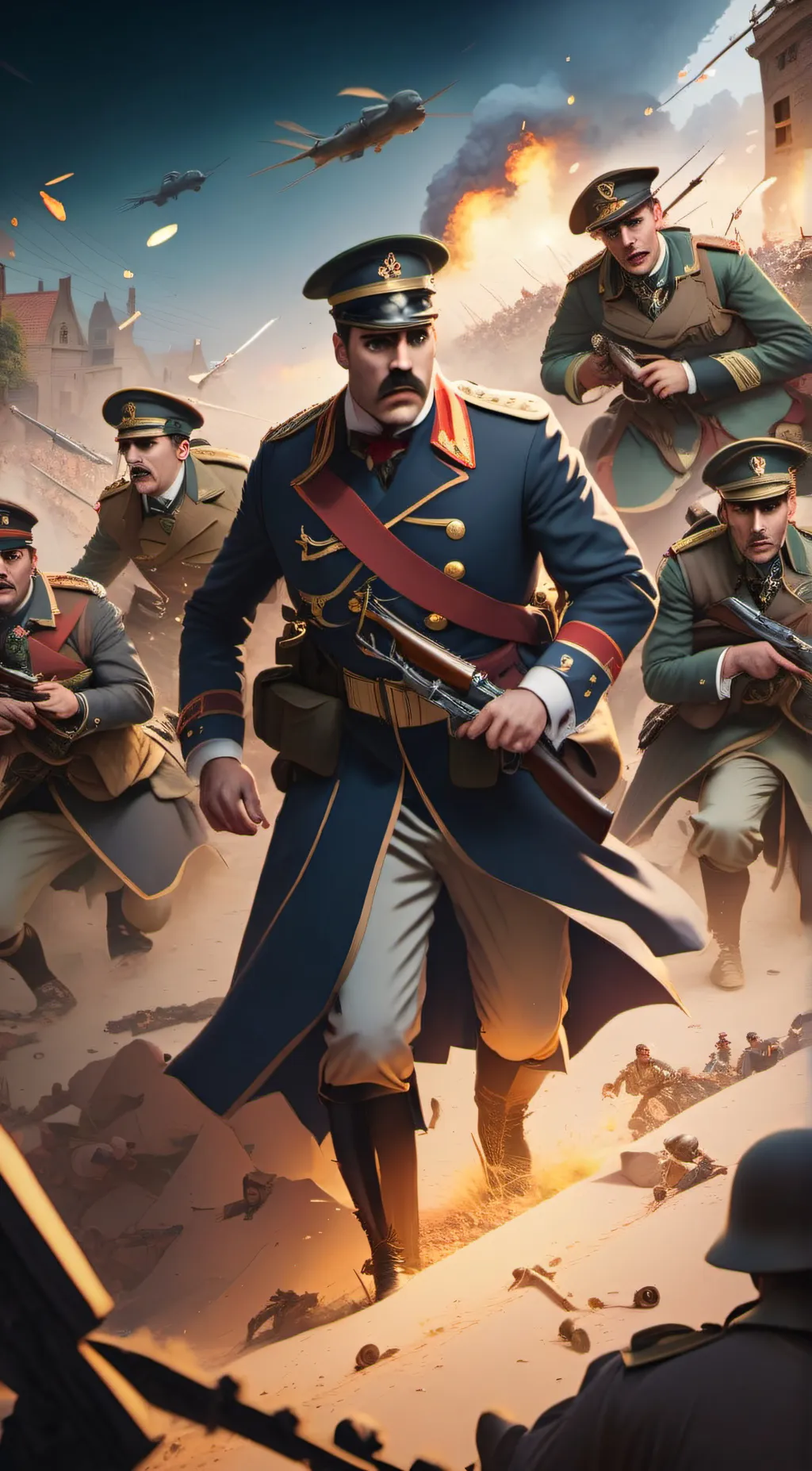 Talkie AI - Chat with Trench wars