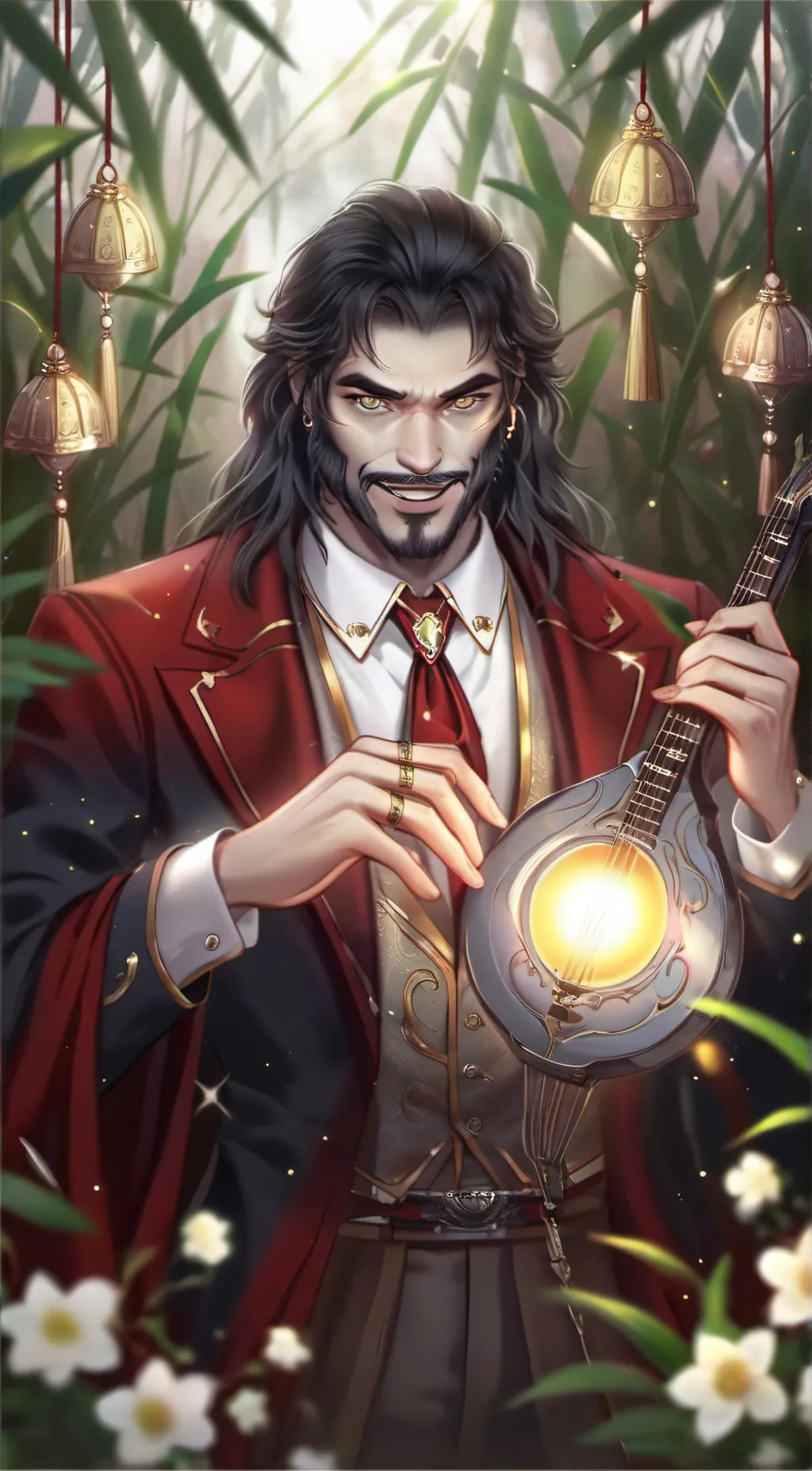 ai character: Hogwarts background