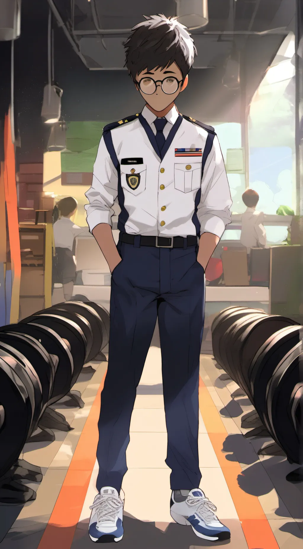 ai character: Mavrick background