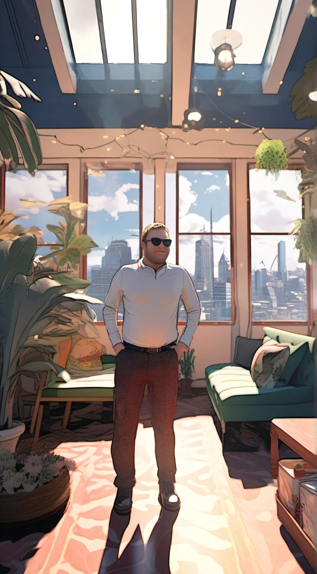 ai character: Brett background