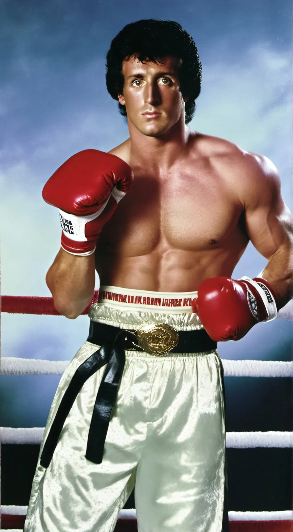 ai character: Rocky Balboa  background